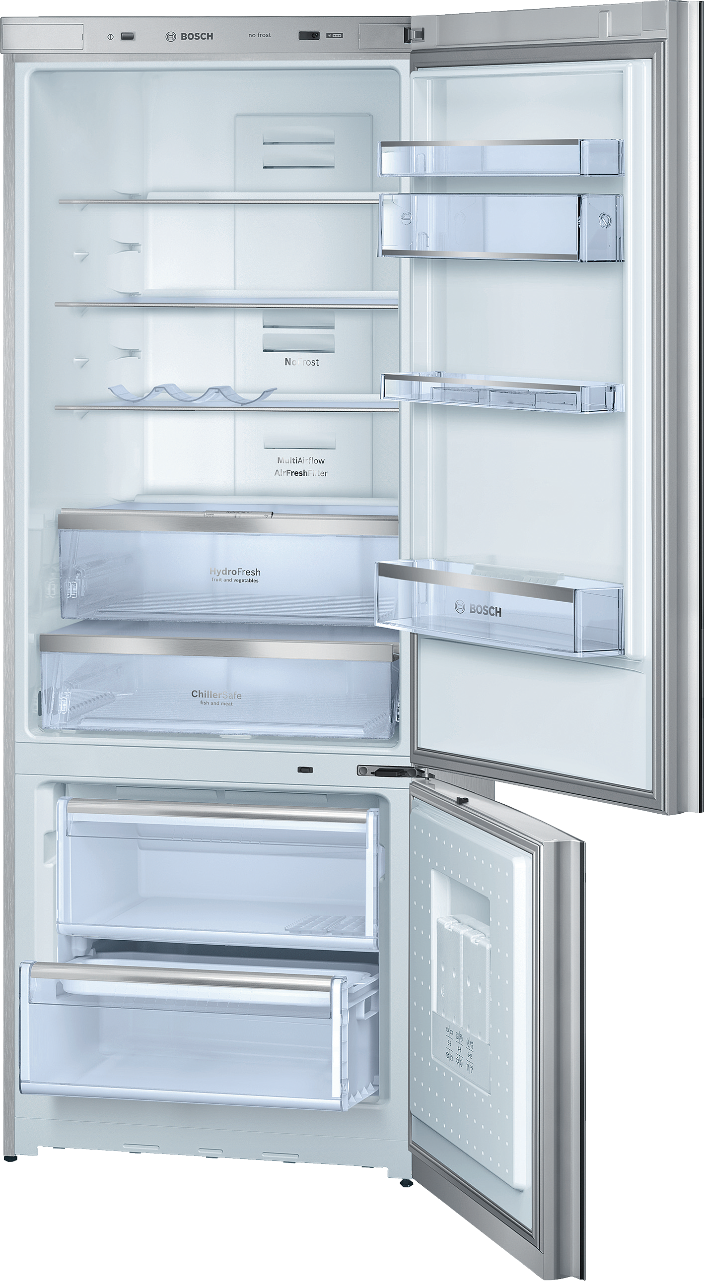 KGN57S50NE Alttan Donduruculu Buzdolabı | Bosch Ev Aletleri