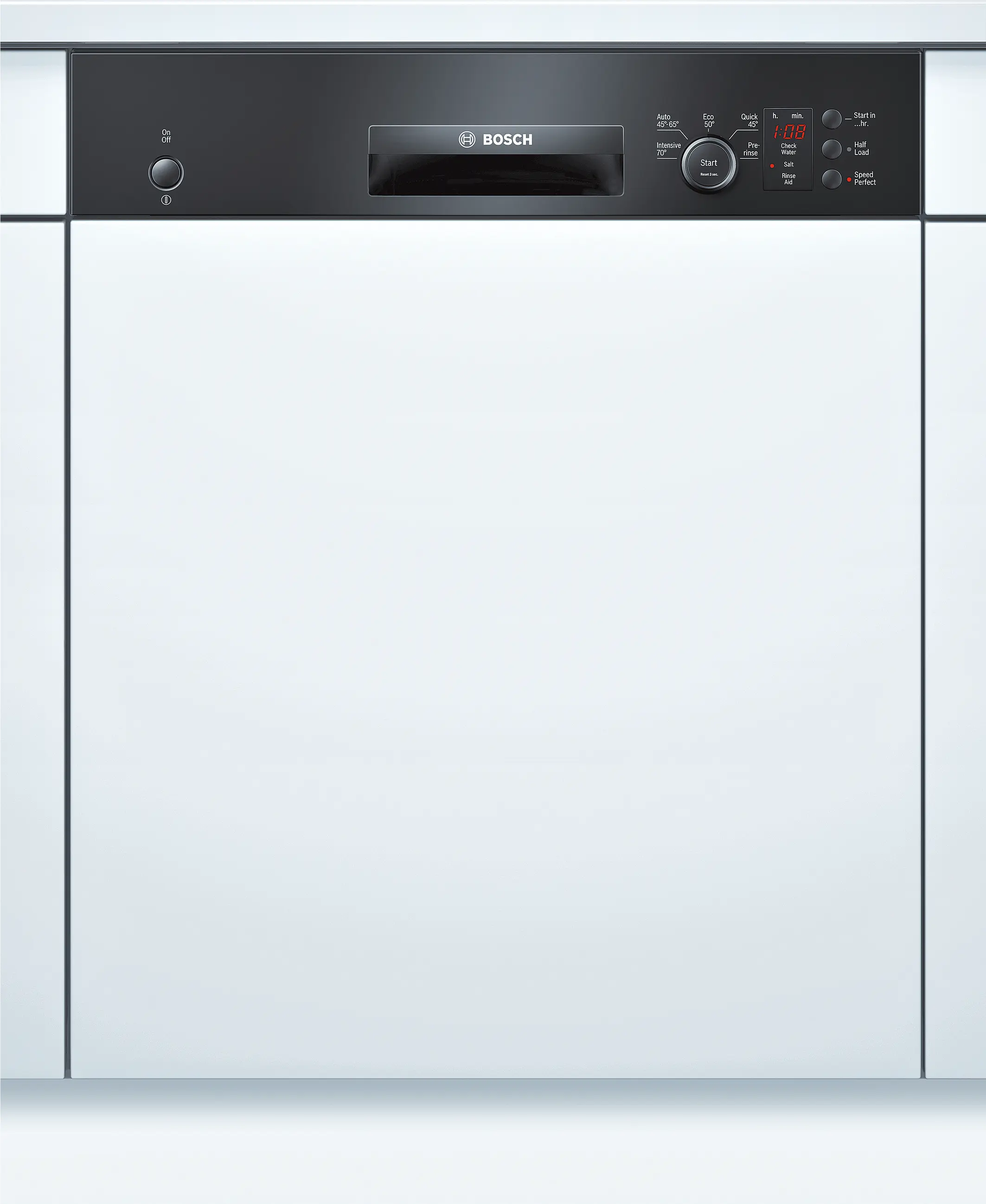 Semi Integrated Cheapest Bosch Integrated Dishwasher SMI50C06GB