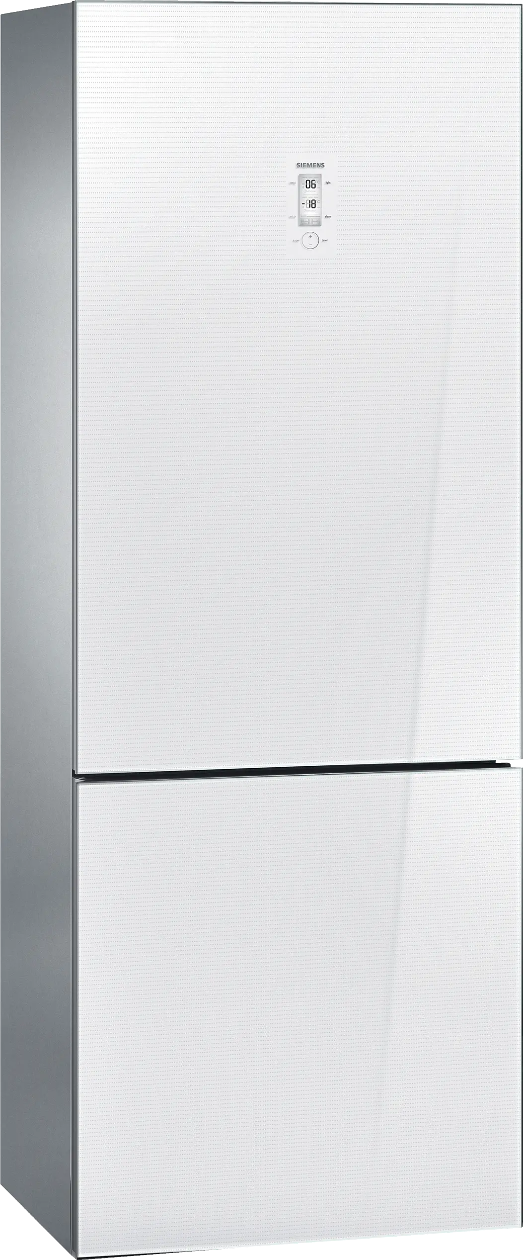 KG57NSW34N free-standing fridge-freezer with freezer at bottom