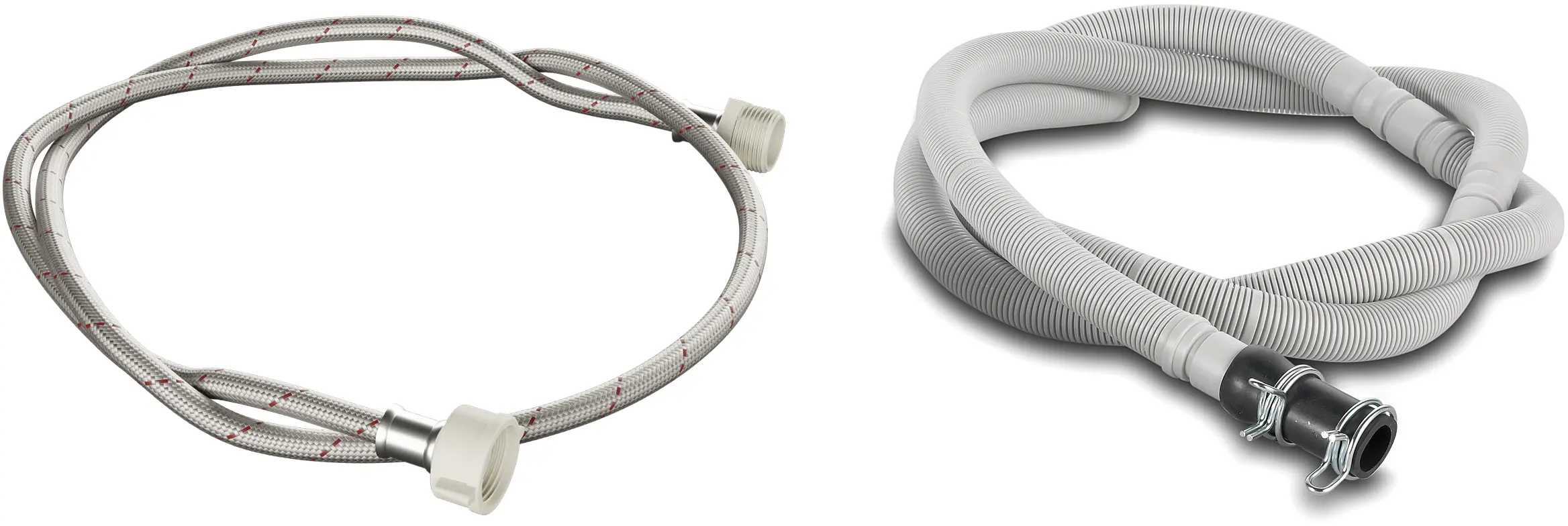 Bosch Genuine 00668108 Dishwasher Drain Hose - 7.5 Feet - Fits S35KMK35UC/64 & More